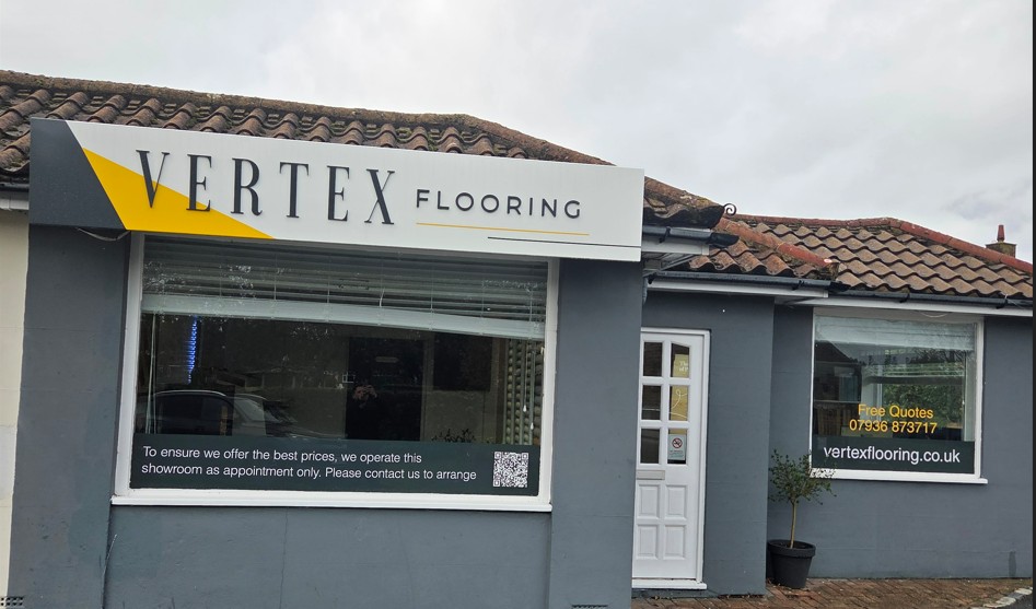 The Vertex Flooring showroom on The Triangle, Willingdon